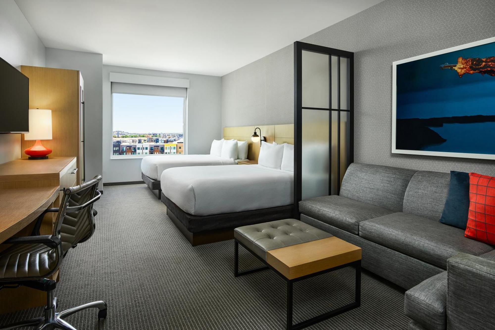 Queen Room with Two Queen Beds and Sofa Bed