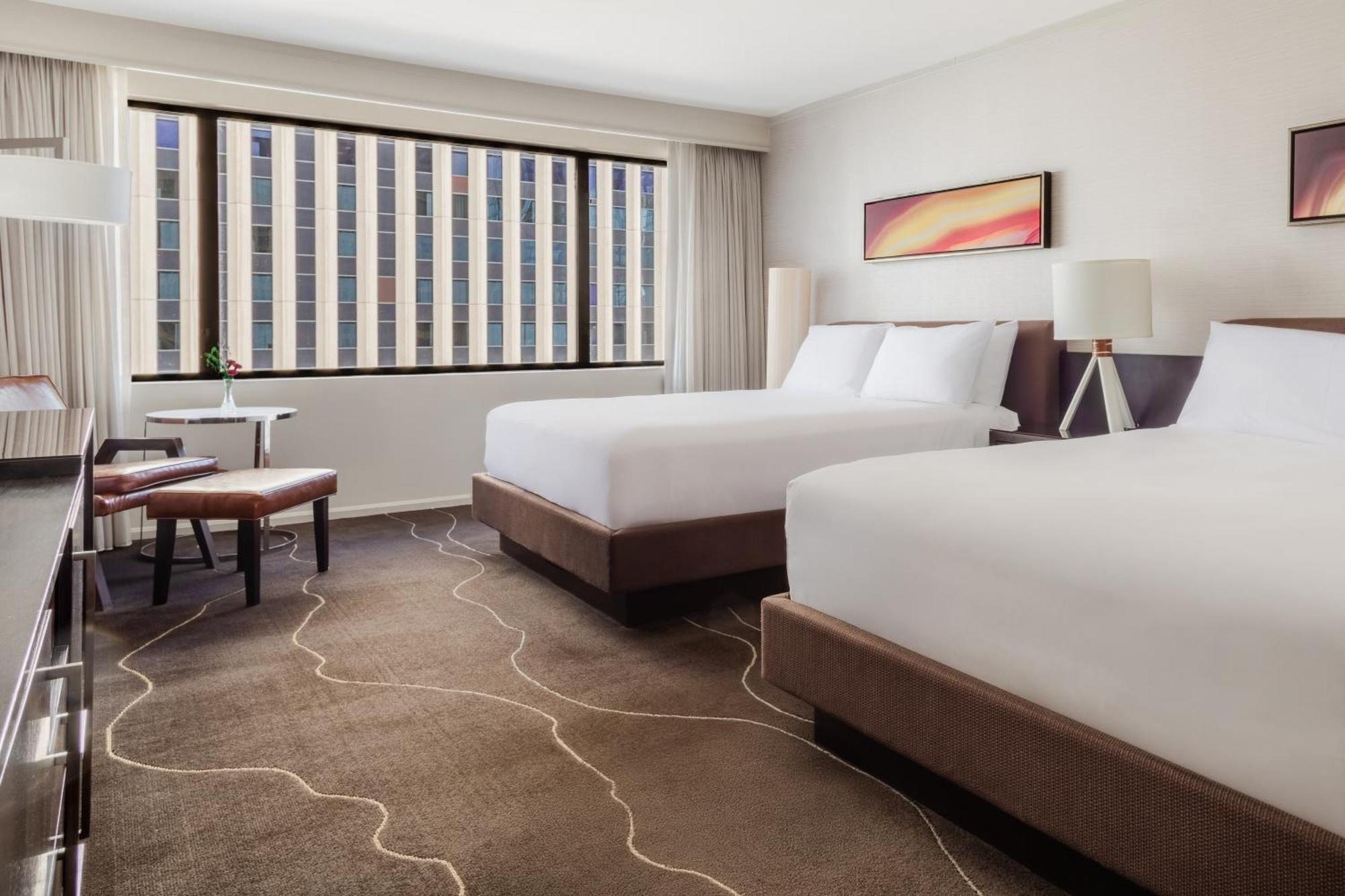 Queen Room Two Queen Beds City View